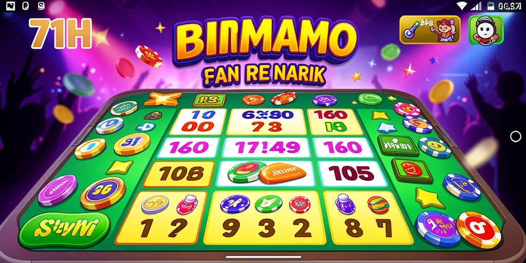 Gameplay Bingo yang seru dan interaktif di 71H.