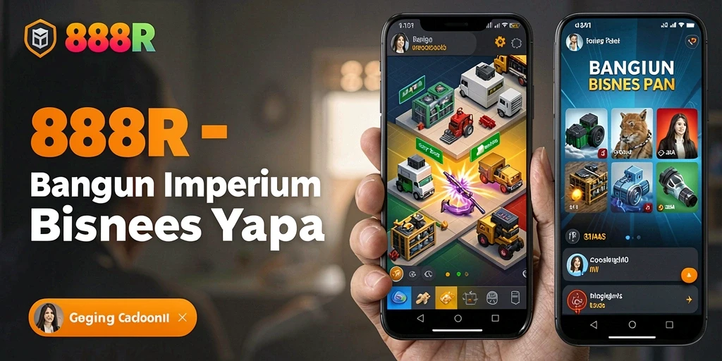 Gameplay menarik 888R dengan pengelolaan bisnis Tycoon.