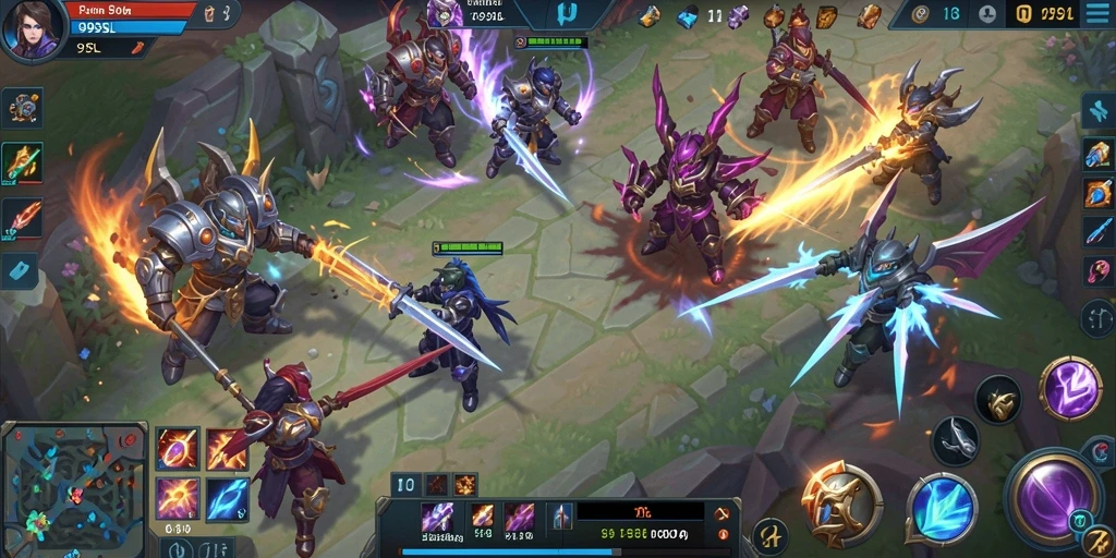 Tampilan gameplay menarik dan intens di 99SL.