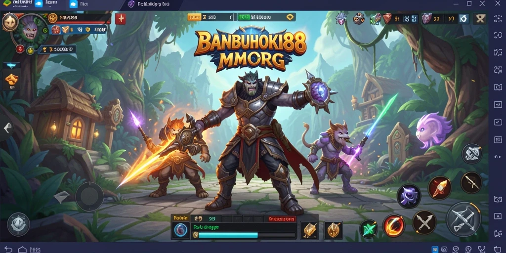 Tampilan menarik dari gameplay MMORPG BANBUHOKI88 yang mendebarkan.