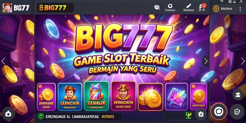 Tampilan gameplay Slot yang menarik dan penuh warna.