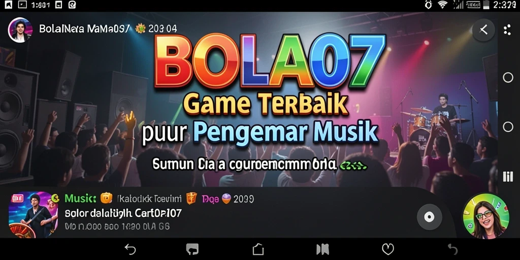 Tampilan screenshot gameplay BOLA07 yang menarik dan penuh warna.