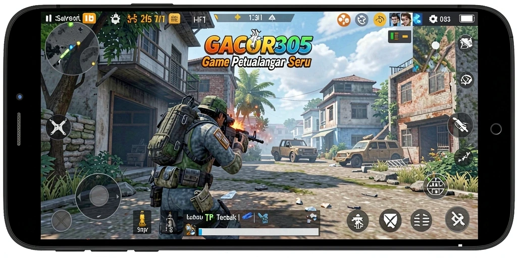 Tampilan gameplay GACOR305 yang seru dan mengasyikkan.