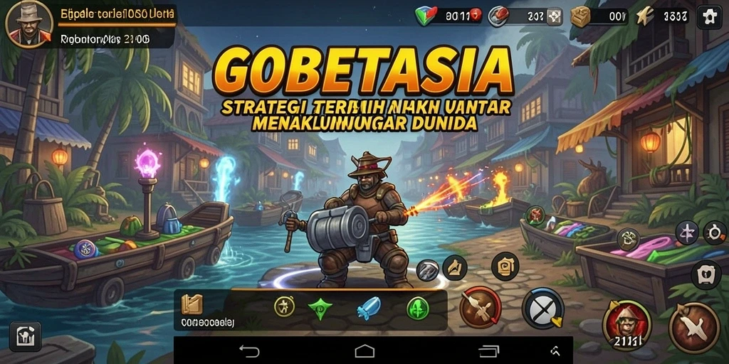 Gameplay GOBETASIA yang menantang dan menarik untuk strategi.