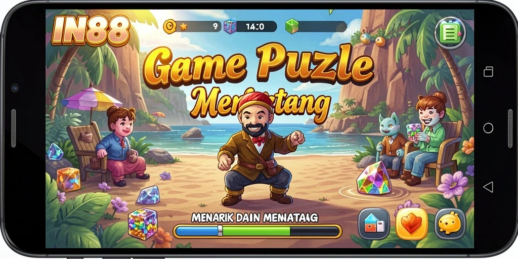 Tampilan gameplay IN88 yang menantang dan mendebarkan.