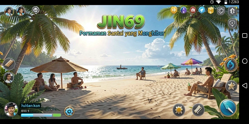 Tampilan gameplay <strong>JIN69</strong> yang penuh warna dan menyenangkan.