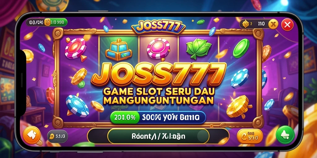 Tampilan gameplay JOSS777 yang mengasyikkan dan penuh warna.