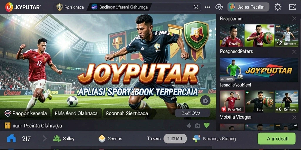 Tampilan gameplay JOYPUTAR yang interaktif dan mendebarkan.