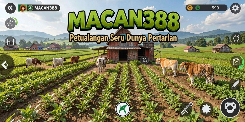 Screenshot gameplay menunjukkan pengalaman seru dalam mengelola pertanian.