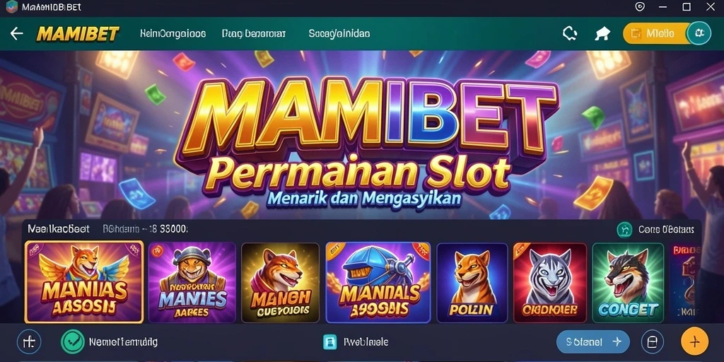 Tampilan gameplay menarik dari MAMIBET yang memikat.