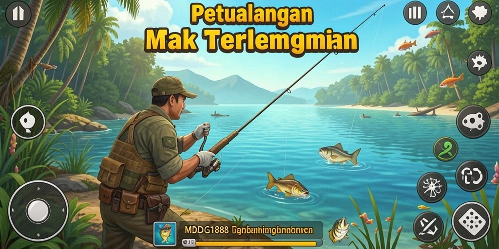 Gameplay memancing seru di MDG188 dengan grafis memukau.