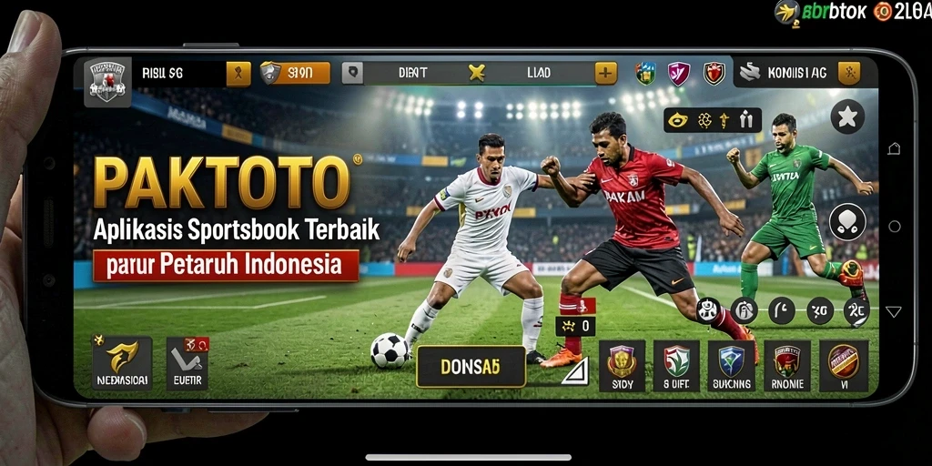 Tampilan gameplay PAKTOTO dengan berbagai pilihan taruhan olahraga.