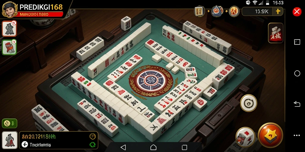 Gameplay seru PREDIKSI168 dengan visual Mahjong yang memikat.