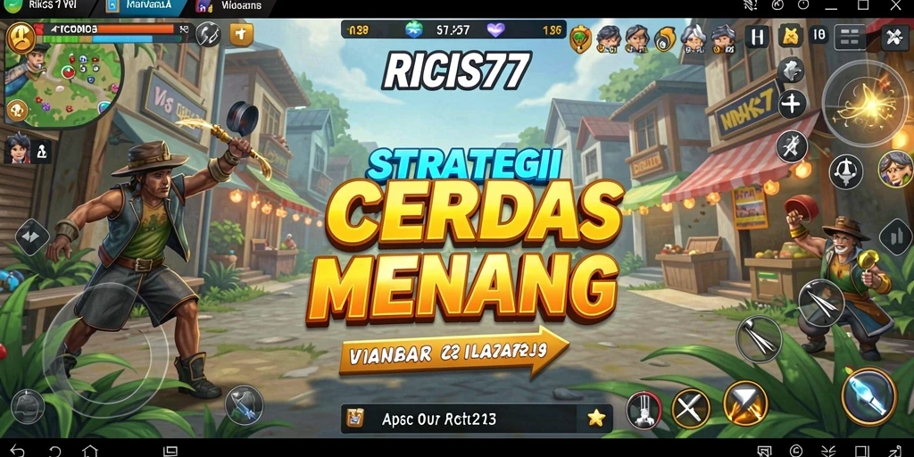 Tampilan gameplay RICIS77 yang penuh strategi mendebarkan.