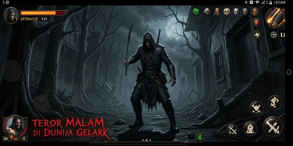 Gameplay menegangkan dengan suasana Horror yang mencekam.