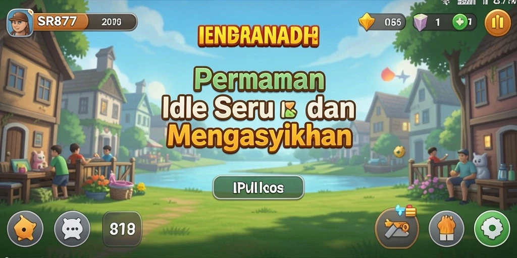 Tampilan gameplay SR877 yang menarik dengan elemen Idle.