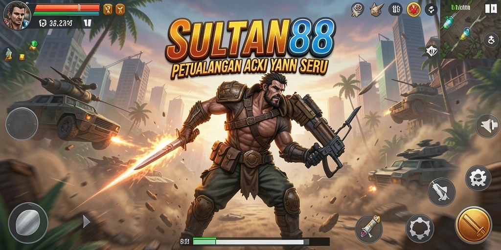 Tampilan seru gameplay SULTAN88 dengan aksi cepat.