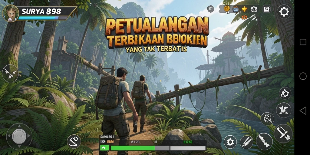Gameplay seru dengan eksplorasi dunia terbuka yang menakjubkan.